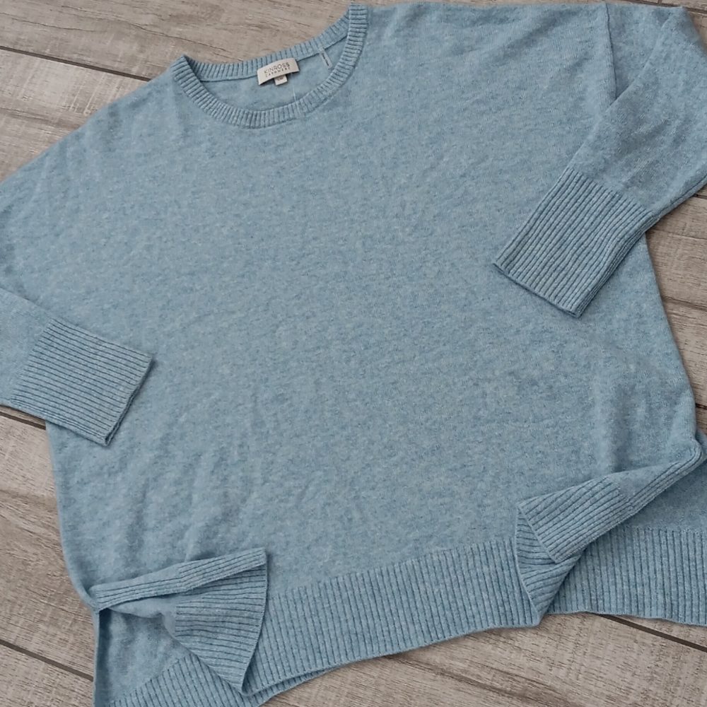 NEW! KINROSS CASHMERE..LARGE